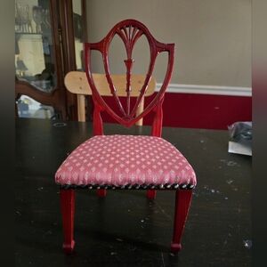 Vintage Mark Roberts Hepplewhite Style Dining Chair For Dolls